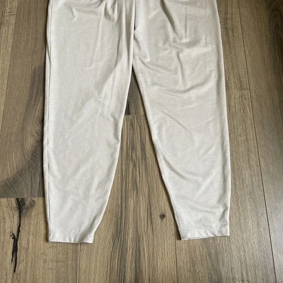 Vuori Lux at Ease Jogger Womens Small Cozy High Waisted Comfort Suede Heather - Picture 3 of 7